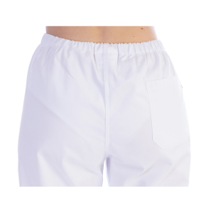 Pantalon unisexe en coton/polyester Gima (blanc)