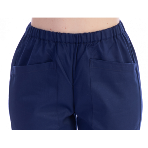 Pantalon unisexe en coton/polyester Gima (bleu marine)