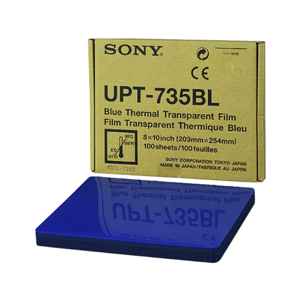 Film thermique Sony UPT-735BL Bleuté (la boite de 100 clichés)