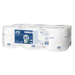 Papier toilette pour Tork SmartOne (6 rouleaux de 1150 formats)
