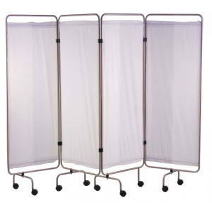 Paravent en inox blanc Holtex
