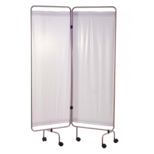 Paravent en inox blanc Holtex