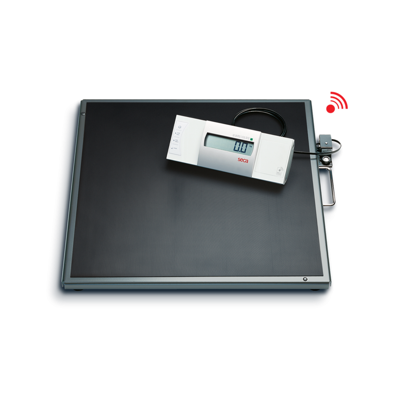 Pèse-personne plat sans fil de grande capacité Seca 635 – 360° wireless – Classe III