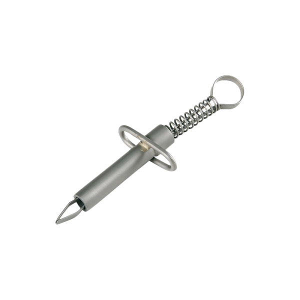 Pince à tiques en inox – 8 cm