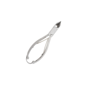 Pince coupe-ongle en inox à mors obliques - 14 cm
