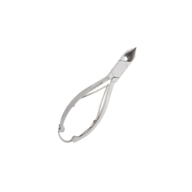 Pince coupe-ongle en inox à mors obliques – 14 cm