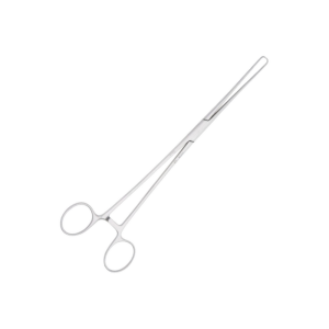 Pince de Pozzi droite en inox - 24 cm