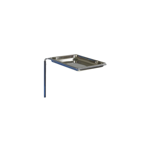 Plateau en inox (sans étaux) pour fauteuil d’examen Lemi
