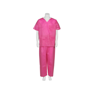 Pyjama de bloc rose Abena (carton de 50)