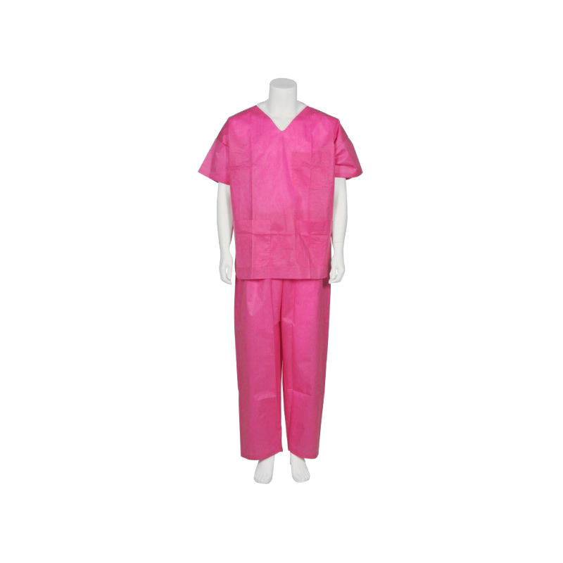 Pyjama de bloc rose Abena (carton de 50)