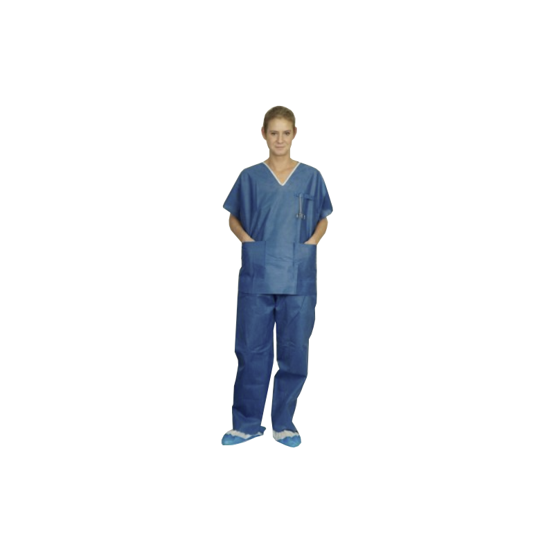 Pyjamas de bloc Tunic Bleu – 35 g/m2