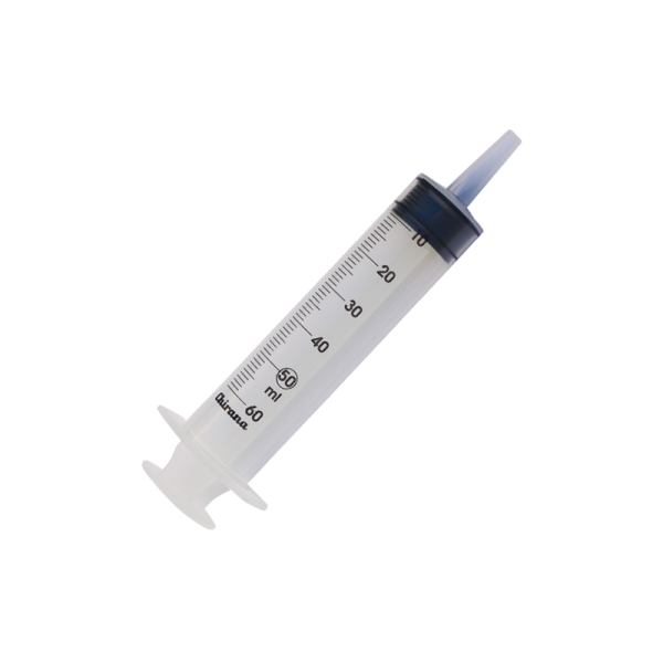 Seringues 3 pièces Chirana sans aiguille; embout cathéter 50 ml (boite de 100)