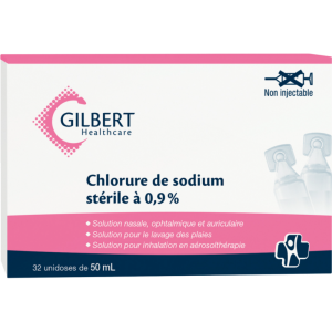 Sérum physiologique Laboratoires Gilbert