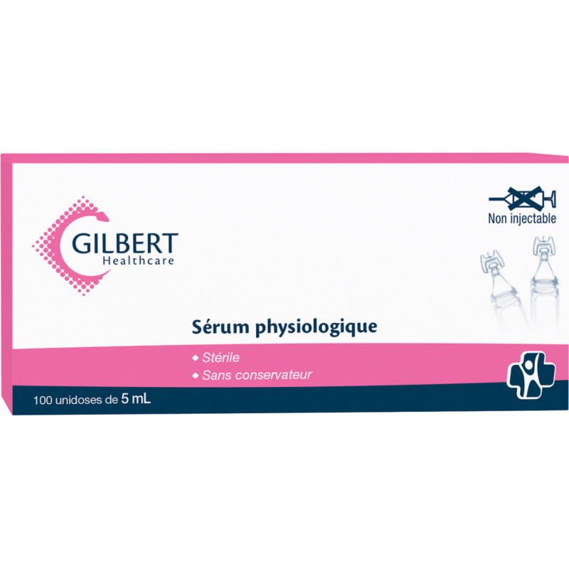 Sérum physiologique Laboratoires Gilbert