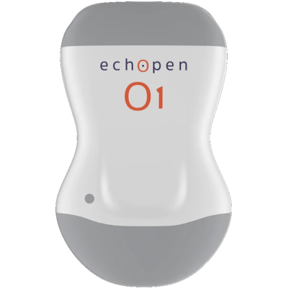 Sonde d’échographie ultraportable Echopen 01 pour smartphone (niveaux de gris)