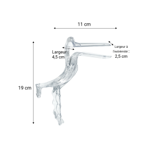 Spéculum gynécologique Polyspec à usage unique (boite de 25)