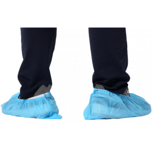 Sur chaussures bleues sans semelles (boite de 2000)