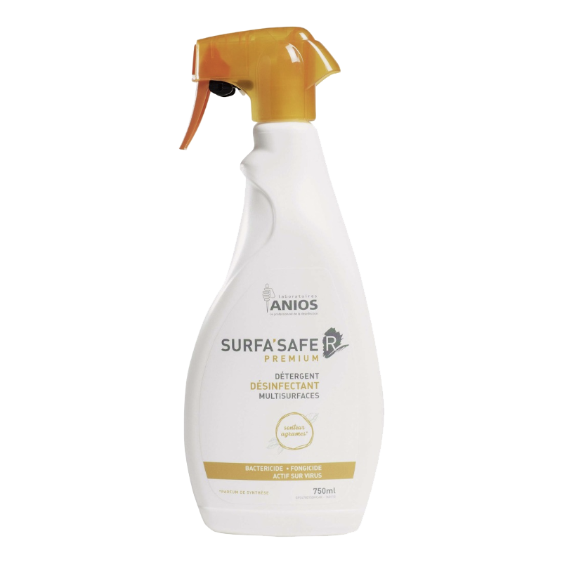 Spray désinfectant Anios Surfasafe’R Premium (flacon de 750 ml)