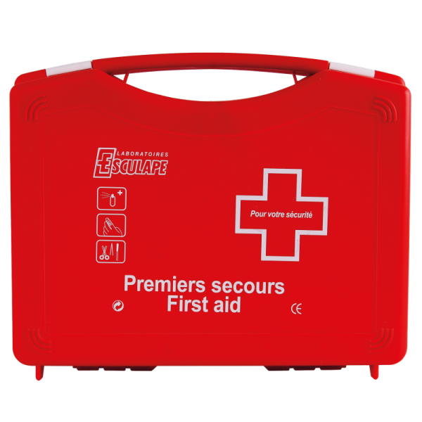 Trousses de secours SST et secourisme Esculape (4 à 8 personnes)