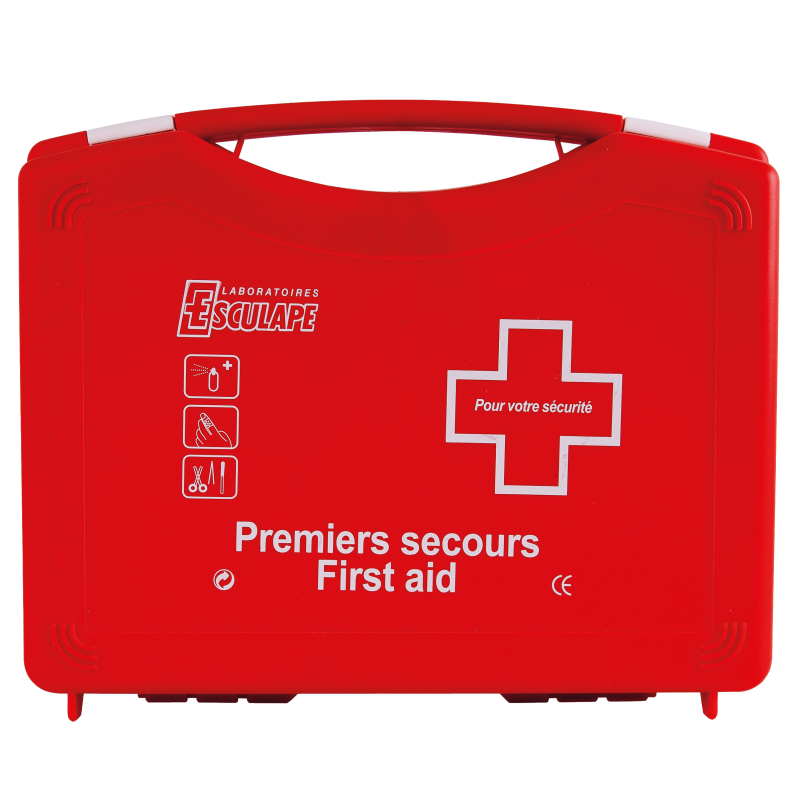 Trousses de secours SST et secourisme Esculape (4 à 8 personnes)