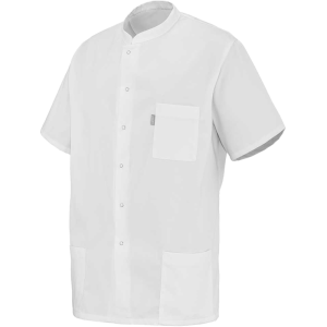 Tunique médicale blanche homme avec col officier Lafont Florent (blanc)
