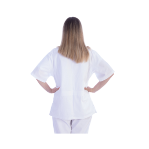 Veste femme en coton/polyester Gima (blanc)