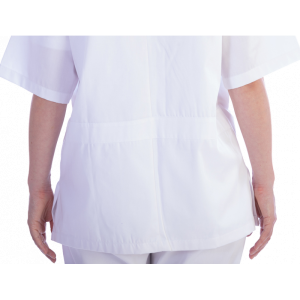 Veste femme en coton/polyester Gima (blanc)