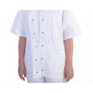 Veste femme en coton/polyester Gima (blanc)