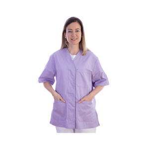 Veste femme en coton/polyester Gima (violet)