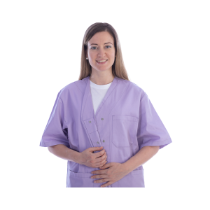 Veste femme en coton/polyester Gima (violet)