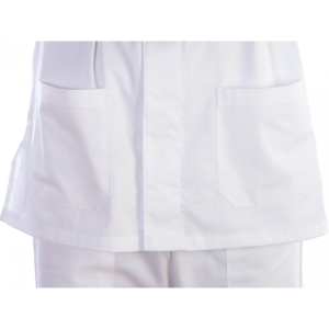 Veste unisexe en coton/polyester Gima (blanc)