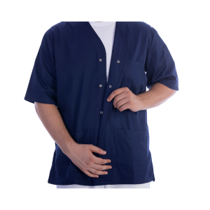 Veste unisexe en coton/polyester Gima (bleu marine)